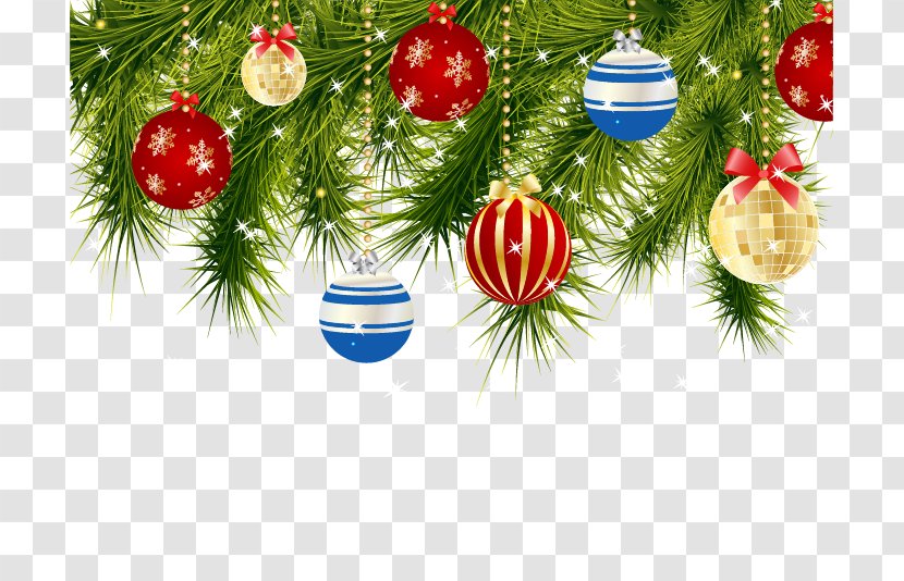 Christmas Card Greeting Decoration - Decor - Vector Ball Transparent PNG