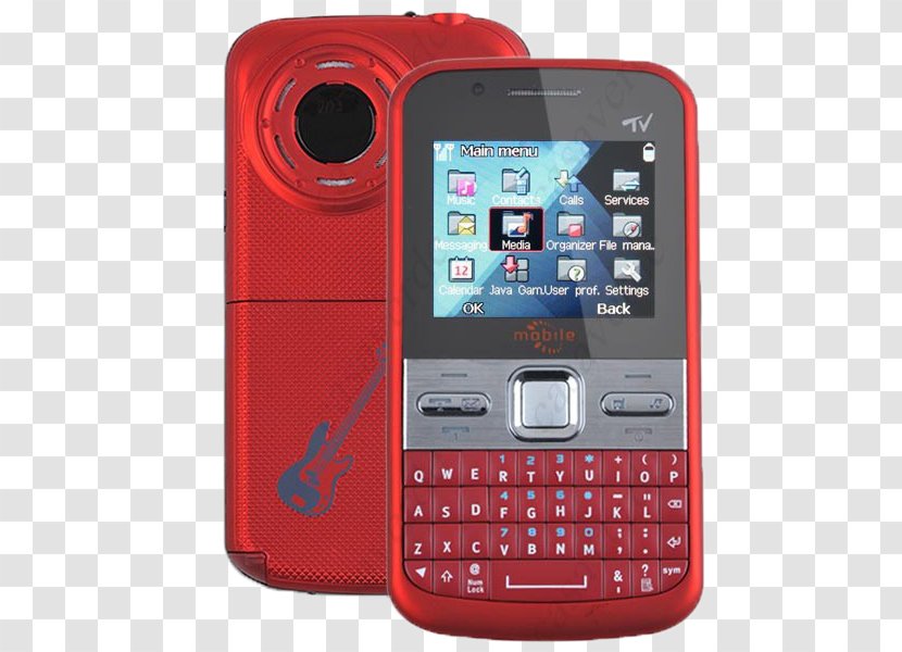 Feature Phone Mobile Accessories Cellular Network Multimedia - Gadget - Design Transparent PNG