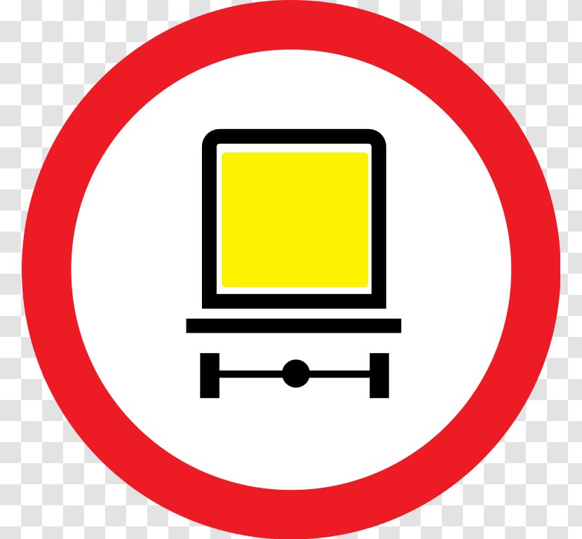 Prohibitory Traffic Sign One-way Speed Limit - Mode Of Transport - Yellow Transparent PNG