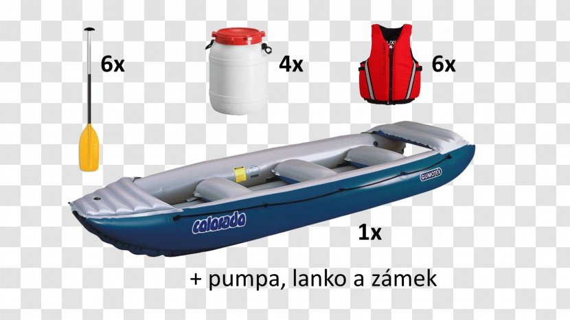 Inflatable Boat Canoe Raft Sport - Riverboarding Transparent PNG