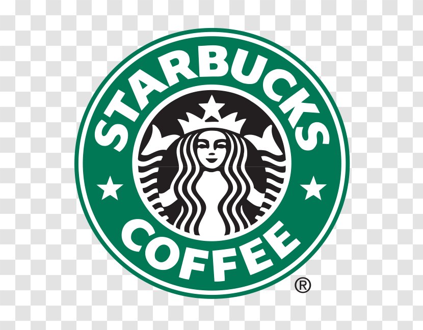 Cafe White Coffee Starbucks Logo - Emblem Transparent PNG