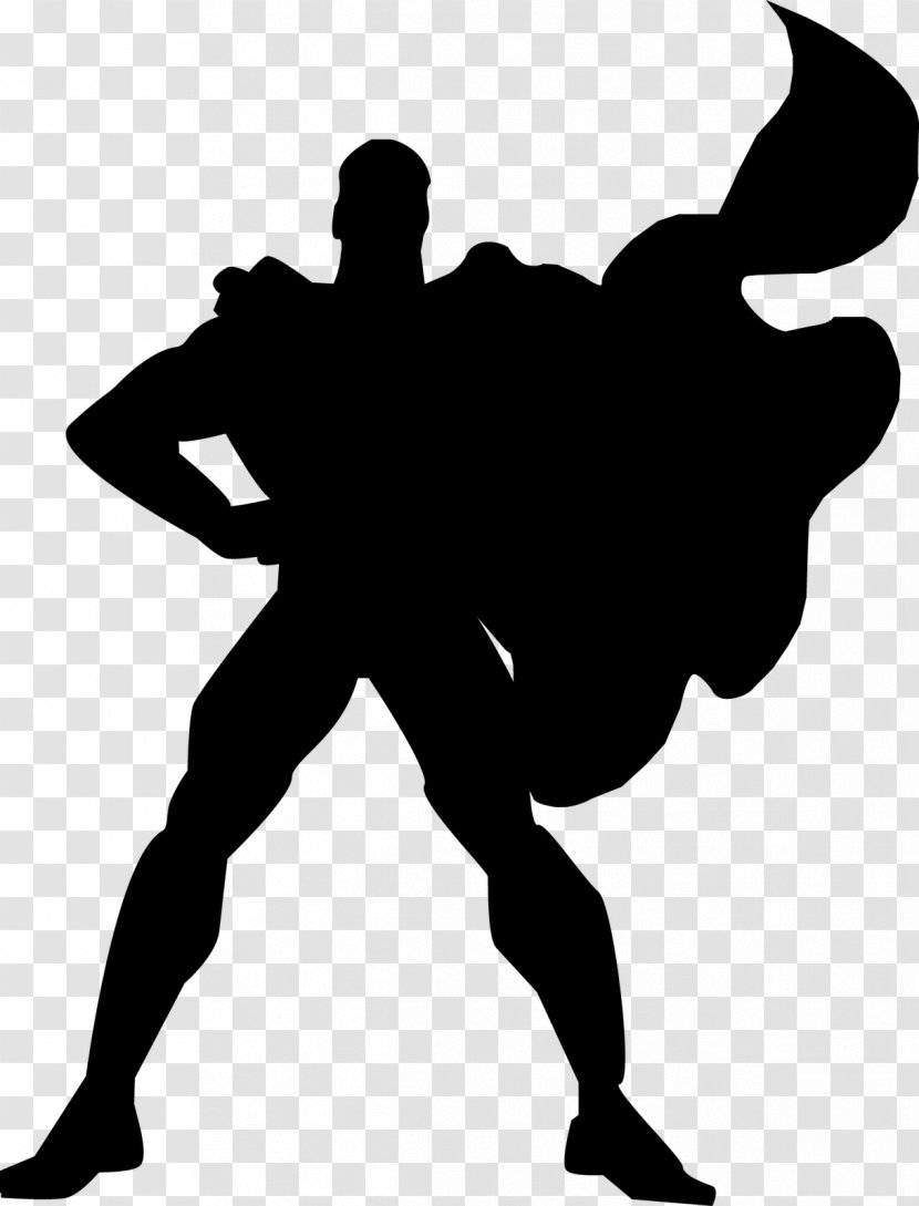 Superman Logo Batman Silhouette Decal - Superhero Transparent PNG