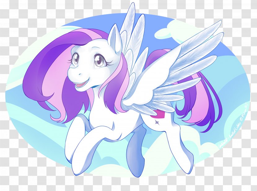 Horse Fairy Unicorn Clip Art - Flower Transparent PNG