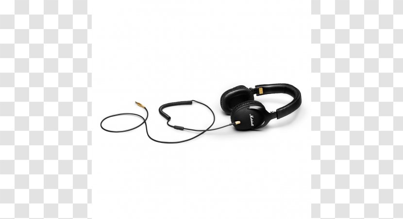 Headphones Marshall Monitor Amplification Loudspeaker Audio Transparent PNG