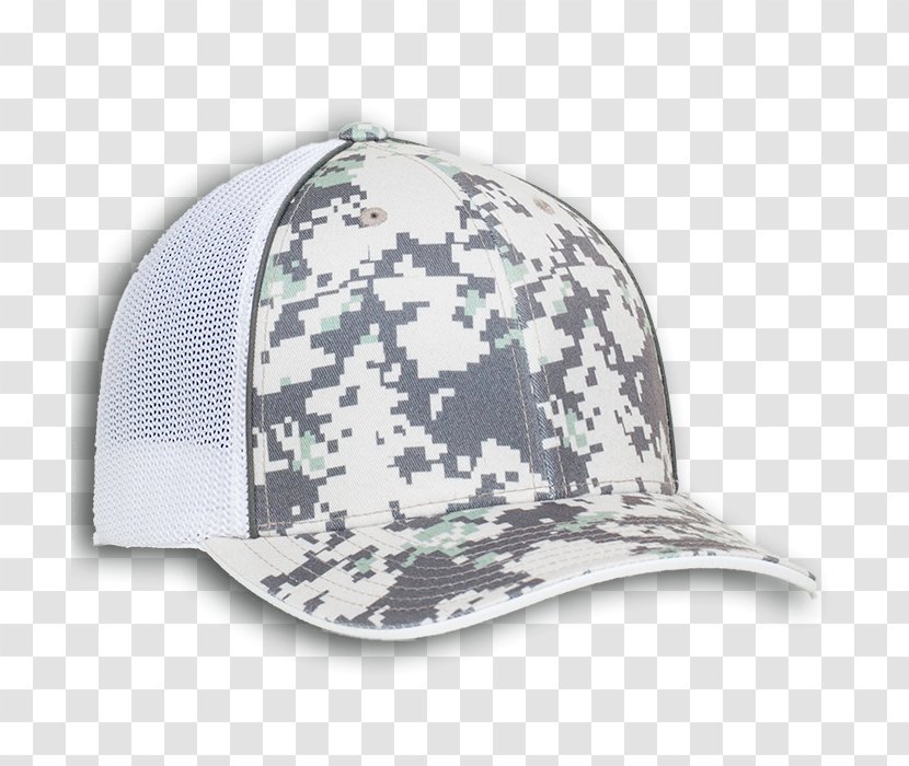 Baseball Cap Trucker Hat Multi-scale Camouflage - Digital Camo Caps Transparent PNG