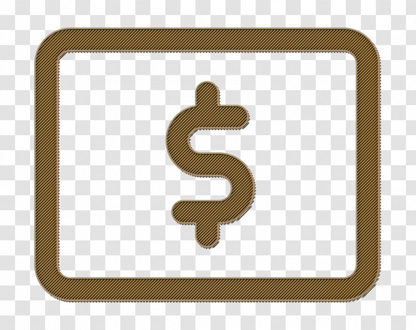 Cash Icon Ecommerce Shop - Dollar Number Transparent PNG