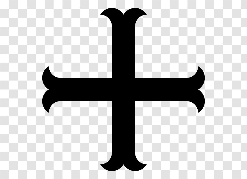 Cross Moline Christian Crosses In Heraldry - Kleeblattkreuz Transparent PNG