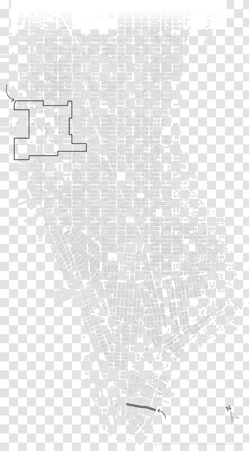 Map Line Plan Pattern - Tuberculosis - New York Street Transparent PNG