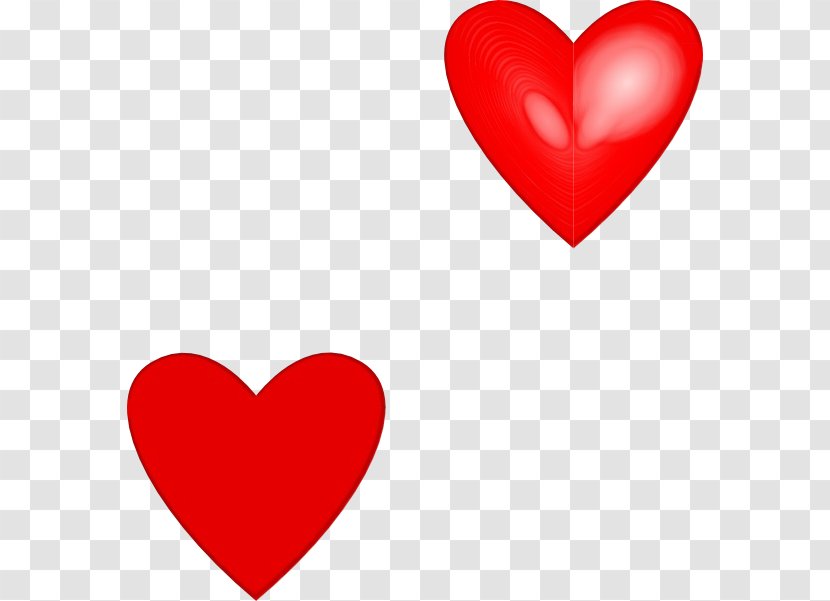 Love Heart Symbol - Romance - Red Transparent PNG