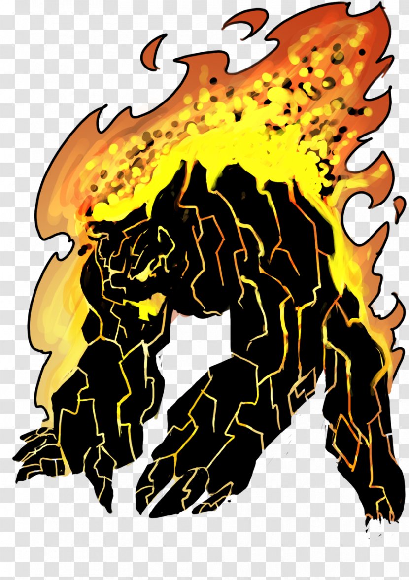 Lava Bear Carnivora Drawing - Dragon Transparent PNG