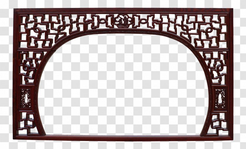 Picture Frames Wood Carving Mirror - Area Transparent PNG