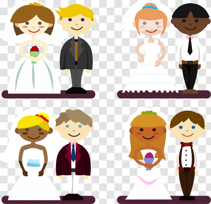 Wedding Marriage Clip Art - Bride - Different Countries Transparent PNG