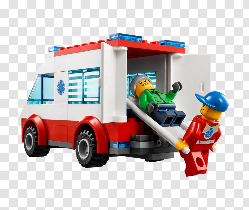 Lego City 60023 Starter Toy Building Set Minifigure Amazon.com - Mode Of Transport - Fire Truck Transparent PNG