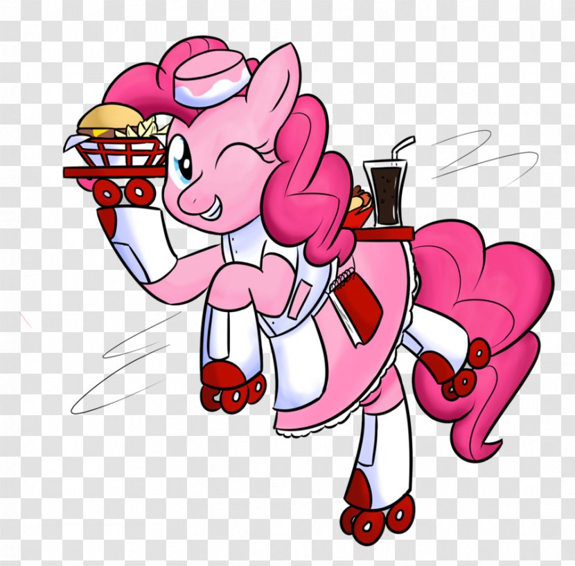 Pinkie Pie Pony 1950s Rainbow Dash Twilight Sparkle - Cartoon - My Little Transparent PNG