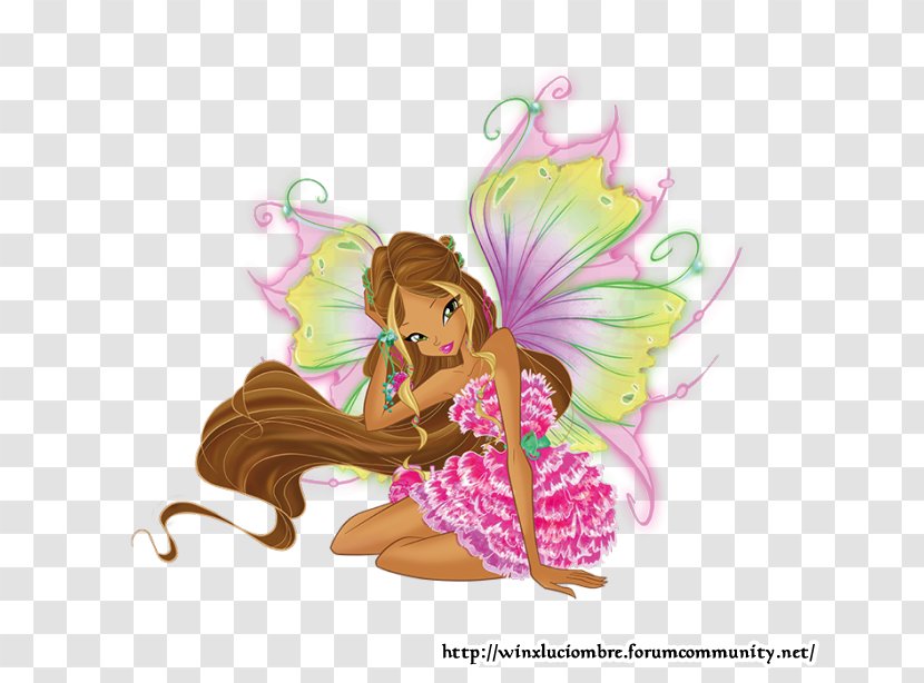 Flora Musa Winx Club - Mythical Creature - Season 6 Mythix FairyResting Frame Fairies Transparent PNG