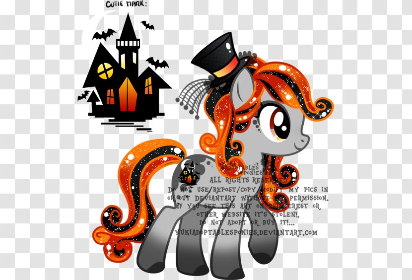 My Little Pony Princess Luna Haunted House Drawing - Horse Like Mammal - Black Veil Brides Transparent PNG