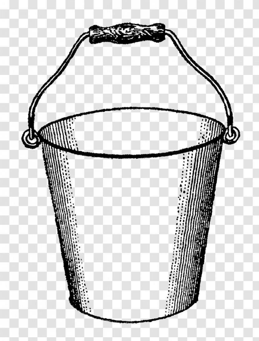 Bucket Garden Clip Art - Copyright Transparent PNG