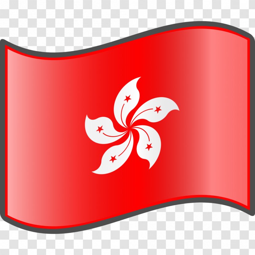 Flag Of Hong Kong National Special Administrative Regions China - Logo - Scopes Transparent PNG