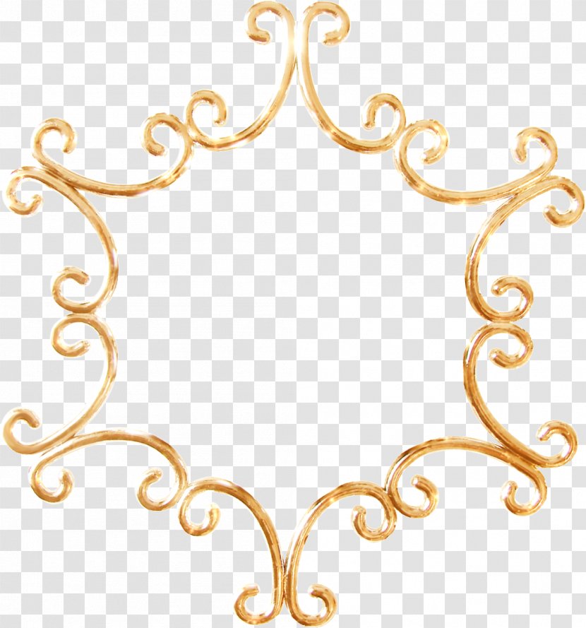 Metal Gold - Point - Frame Transparent PNG