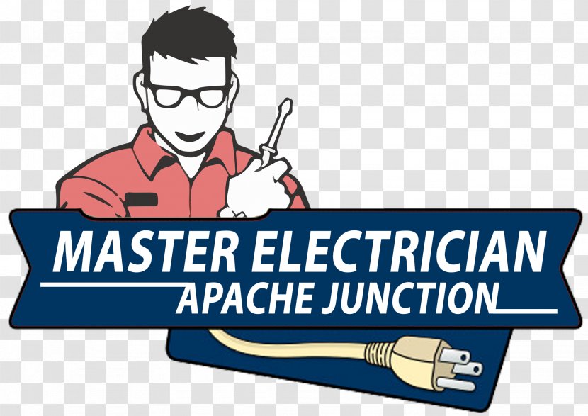 Apache Junction Logo Brand - Master Electrician Transparent PNG