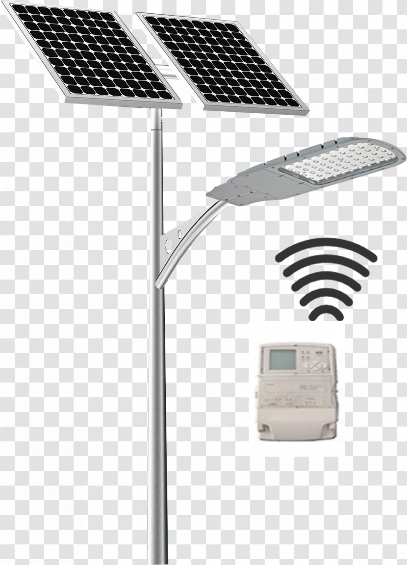 Solar Street Light Lamp LED - Panels - Streetlight Transparent PNG