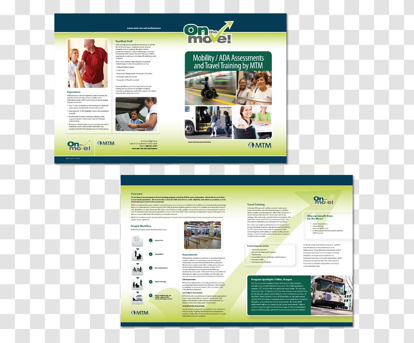 Display Advertising Web Page Brand - Bi Fold Brochure Transparent PNG