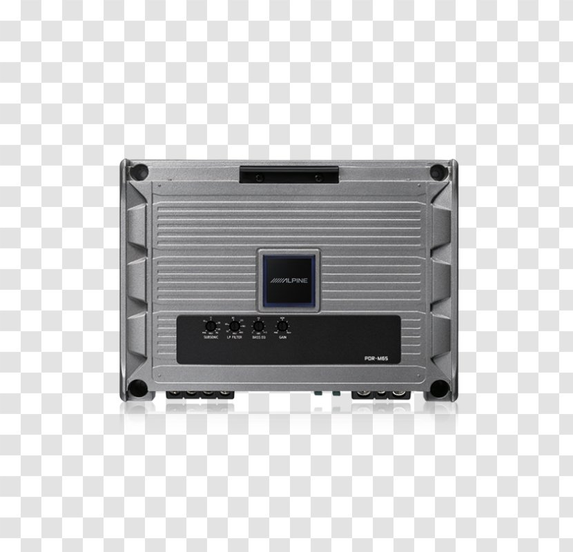 Alpine PDR-M65 Class-D Mono Digital Amplifier Electronics Ohm Subwoofer - Accessory - Amplifiers Transparent PNG
