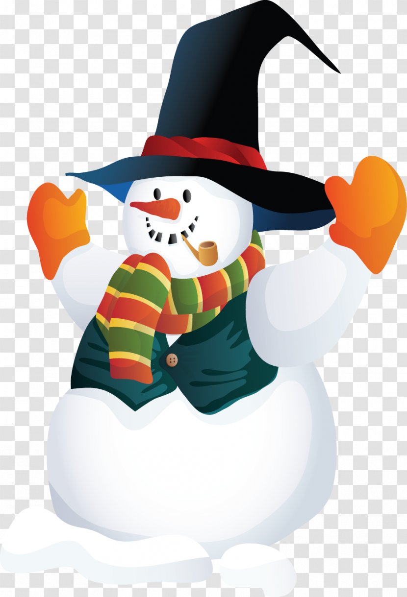 Christmas Happiness Clip Art - Holiday - Snowman Sand Transparent PNG