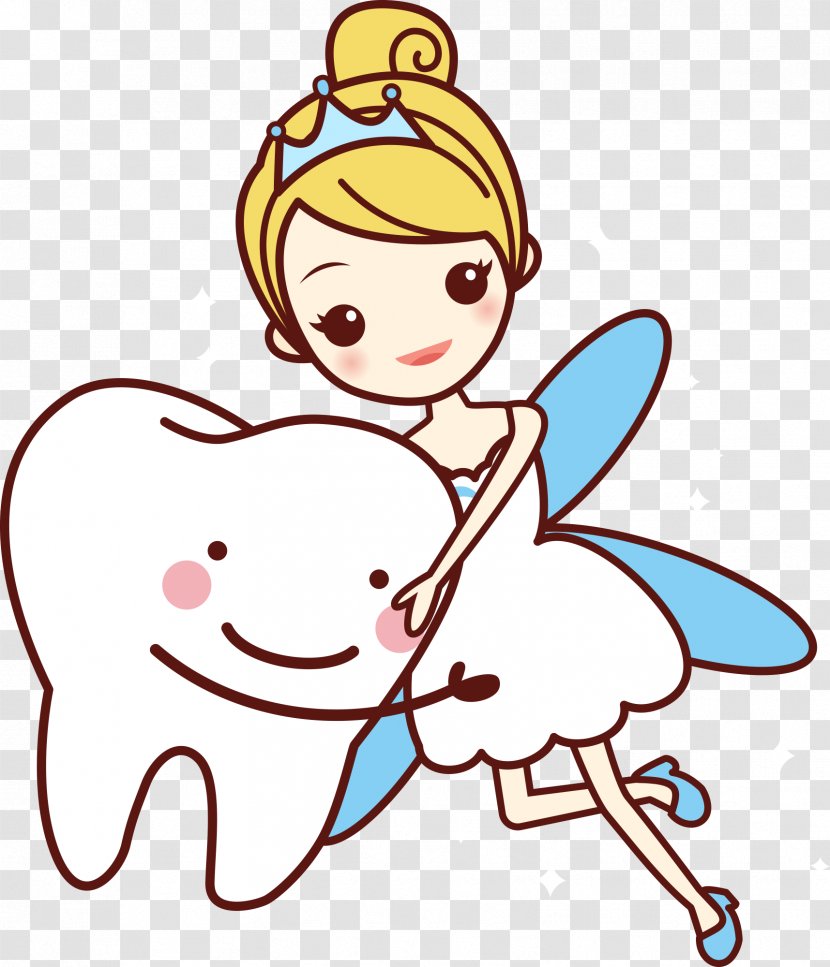 Tooth Fairy Clip Art Human Dentistry - Heart - Dental Transparent PNG