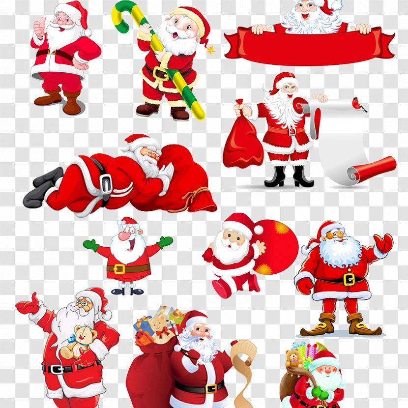 Santa Claus Christmas Download - Art - Collection Transparent PNG