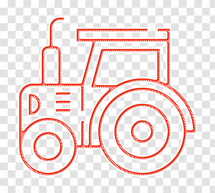 Tractor Icon Travel & Places Emoticons Icon Transparent PNG