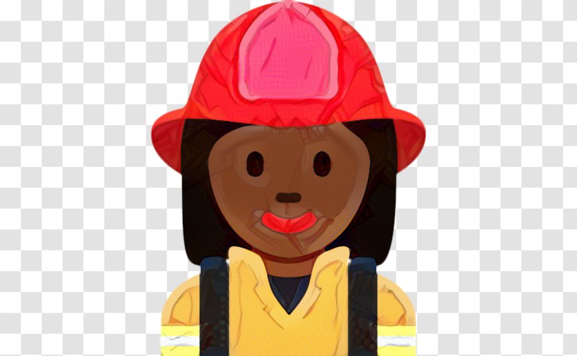 Fire Emoji - Costume Hat - Lego Transparent PNG