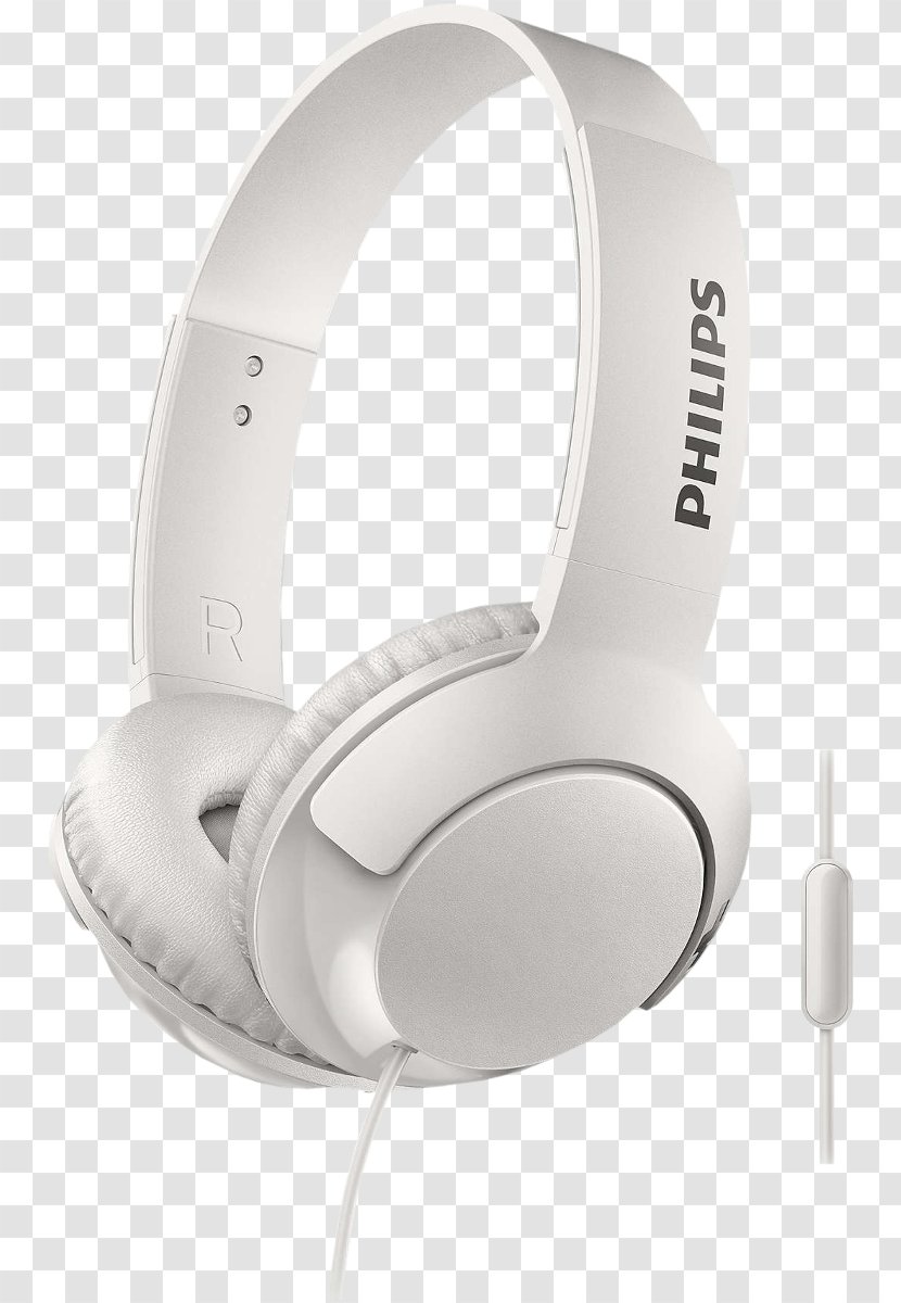 Philips BASS+ SHB3075 Flite SHL4805 Headphones Ultrlite Headset On-ear - Audio Transparent PNG
