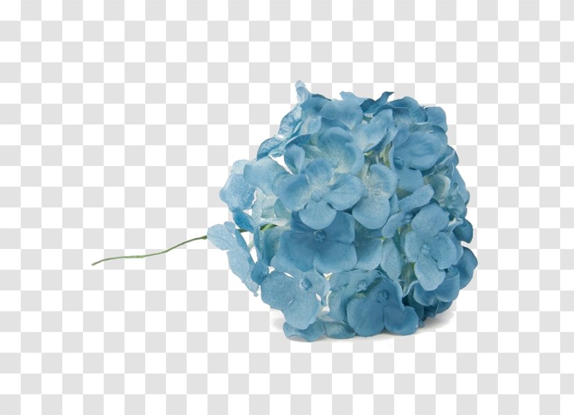 Flower Bouquet Blue Hydrangea Flamenco - Turquoise - Hortensia Transparent PNG