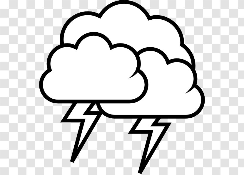 Thunderstorm Cloud Rain Clip Art - Cartoon - Severe Cliparts Transparent PNG