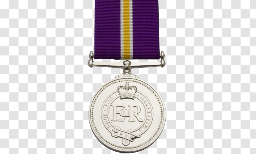 Diamond Jubilee Of Queen Elizabeth II Medal Commemorative - Ii Golden - Parachute Transparent PNG