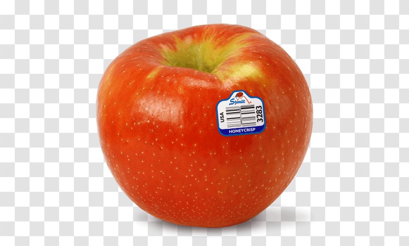 McIntosh Red Honeycrisp Apple Nutrition Facts Label Fruit - Food Transparent PNG