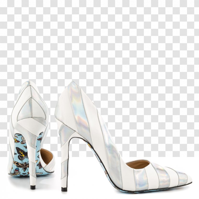 High-heeled Shoe Areto-zapata Sandal - Basic Pump - Holographic Shoes Transparent PNG