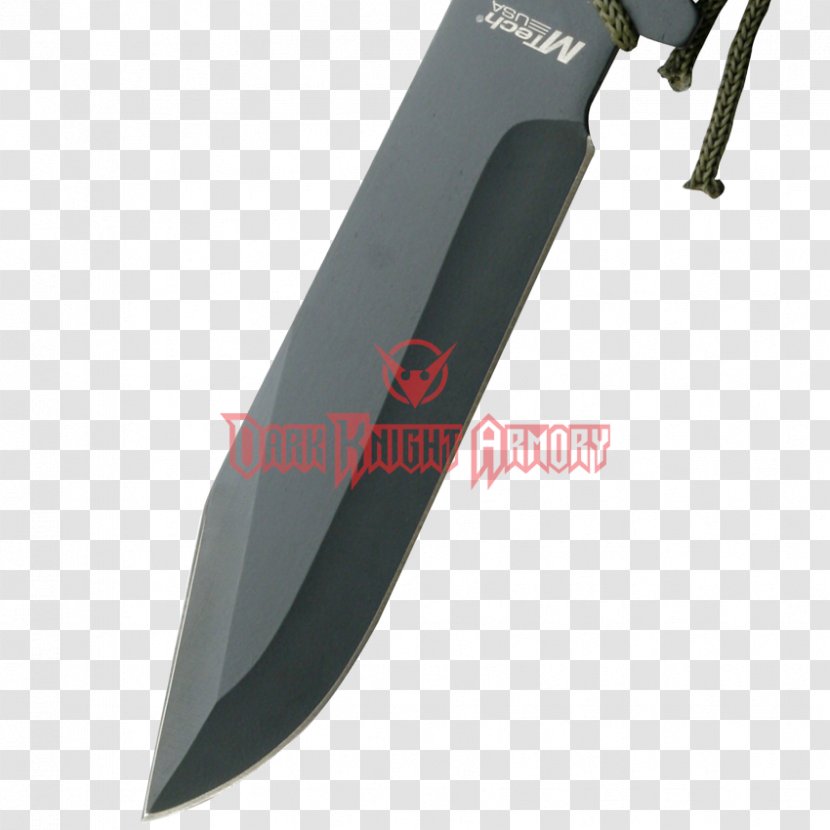 Bowie Knife Hunting & Survival Knives Machete Utility - Blade Transparent PNG