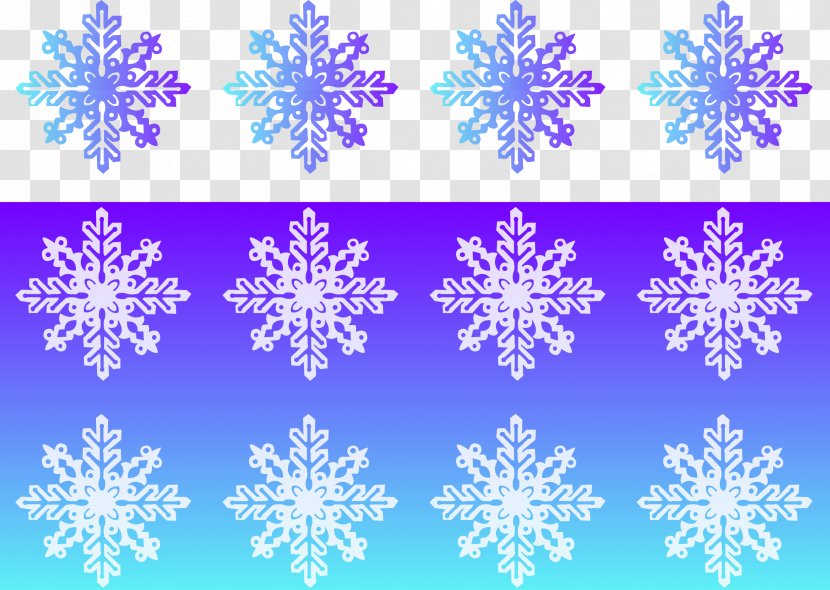 Snowflake Euclidean Vector - Snow - Snowflakes Transparent PNG