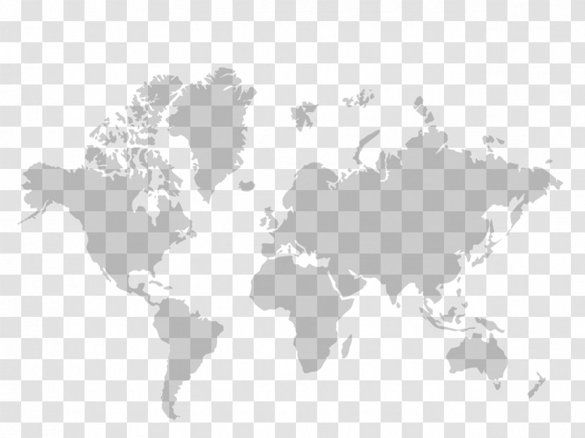 World Map Drawing - Sky Transparent PNG