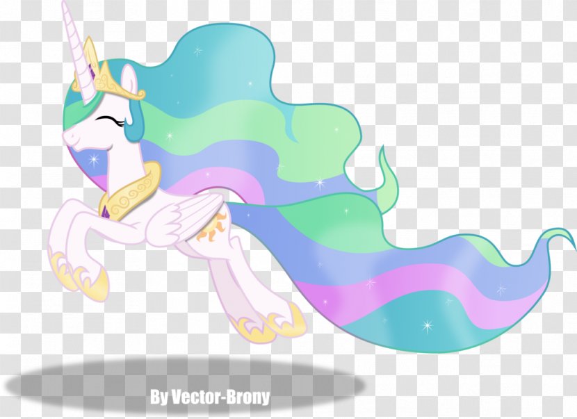 Pony Digital Art Vector Graphics Illustration - Mermaid - Design Transparent PNG