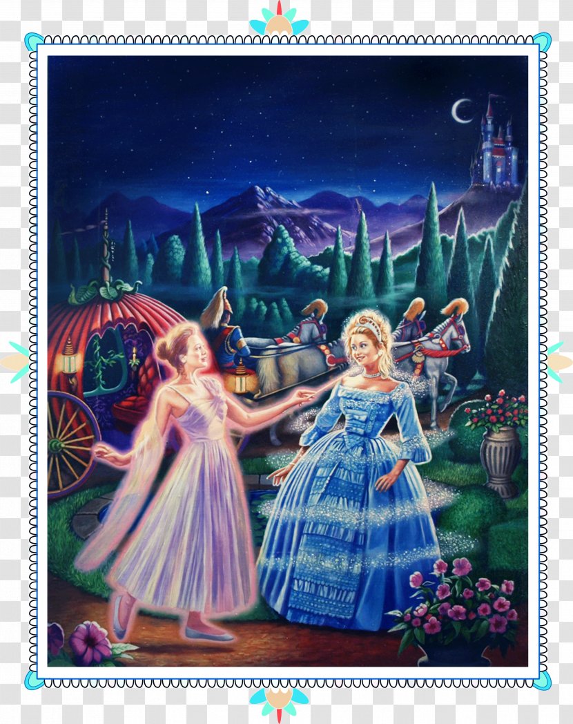 Cinderella Art Book Fairy Tale Transparent PNG