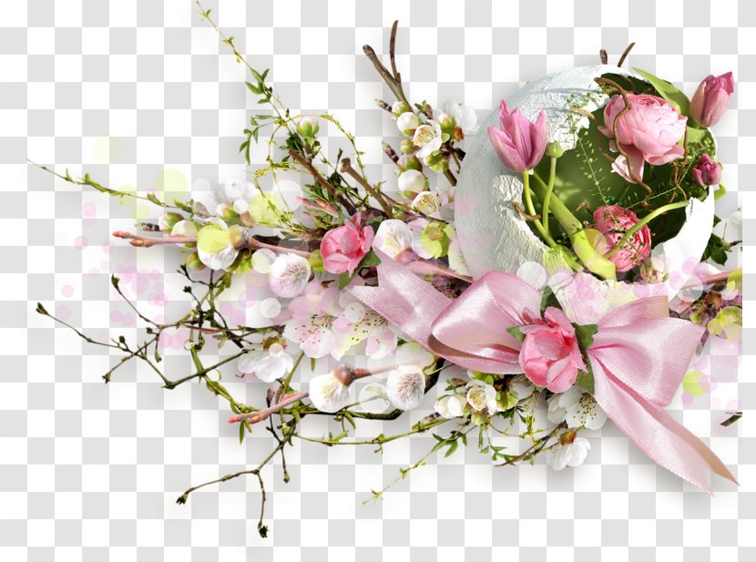 Flowers Composition - Flowering Plant - Pink Transparent PNG