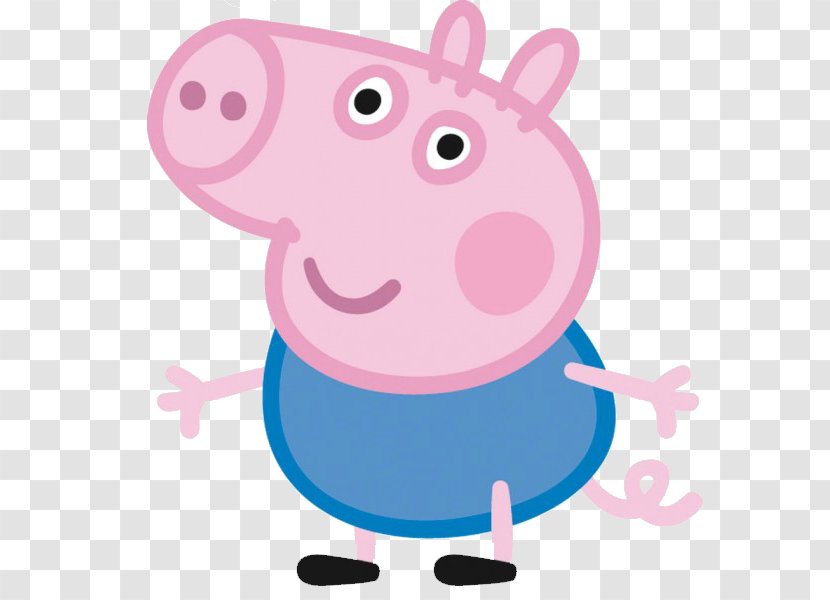 Daddy Pig George - Nose - PEPPA PIG Transparent PNG