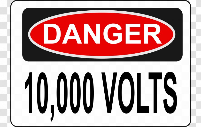 High Voltage Clip Art - Volt - Danger Transparent PNG