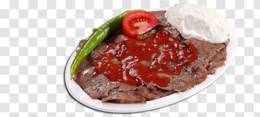İskender Kebap Doner Kebab Pilaf Recipe Steak - Sauces - Meat Transparent PNG