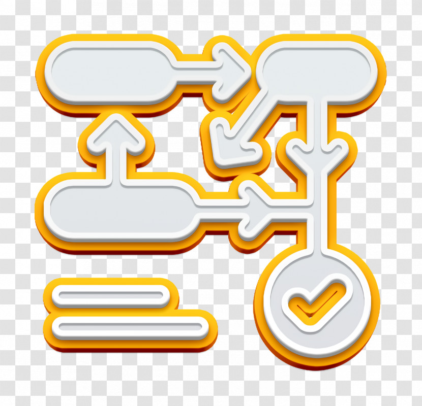 Ecommerce Icon Flow Chart Icon Process Icon Transparent PNG