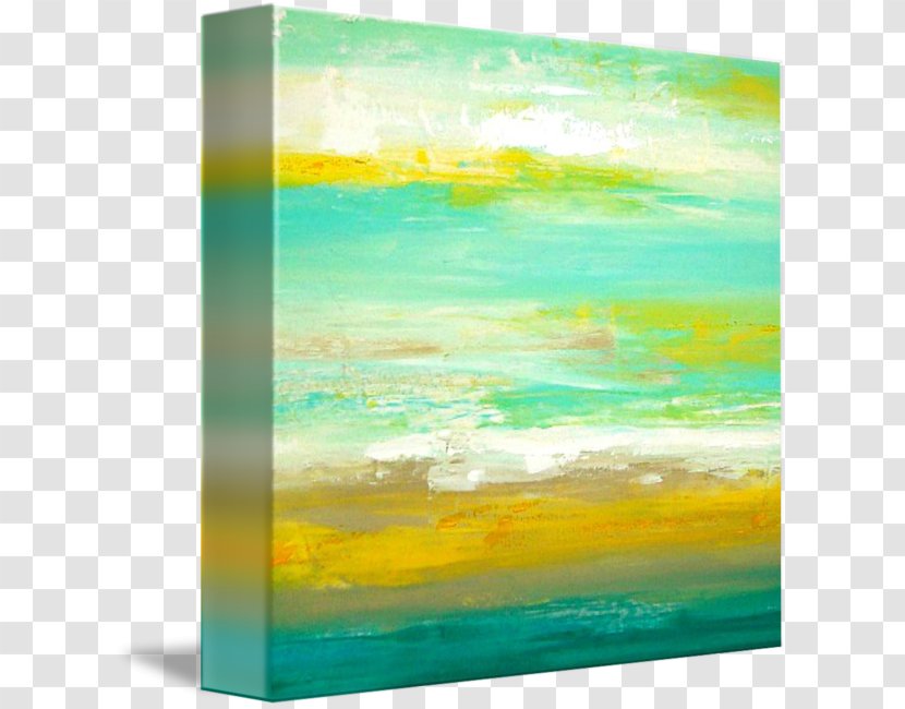 Painting Acrylic Paint Modern Art - Sky - Science Fiction Quadrilateral Decorative Backgroun Transparent PNG