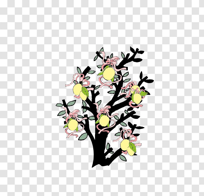 Clip Art - Mango Tree - Apricot Transparent PNG